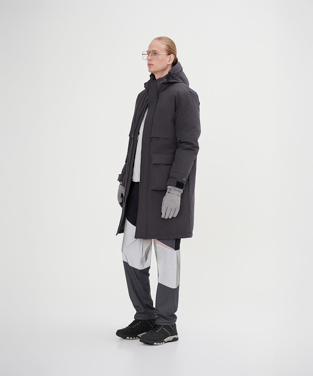 Minimalist Full Length Down Jacket - DJ 24021