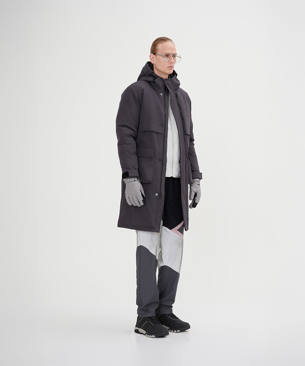 Minimalist Full Length Down Jacket - DJ 24021