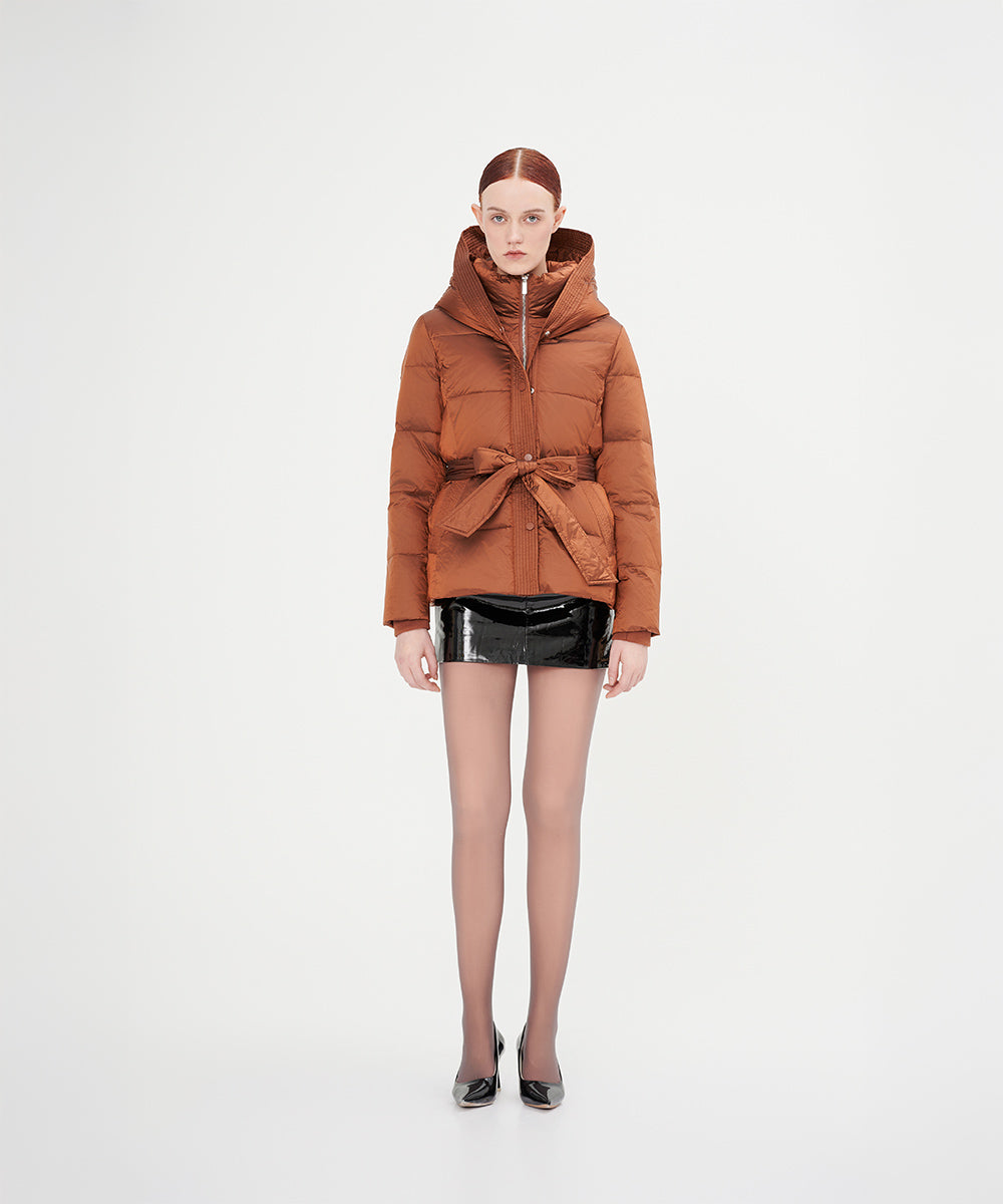 Classic And Chic Short Down Jacket - DJW 24009