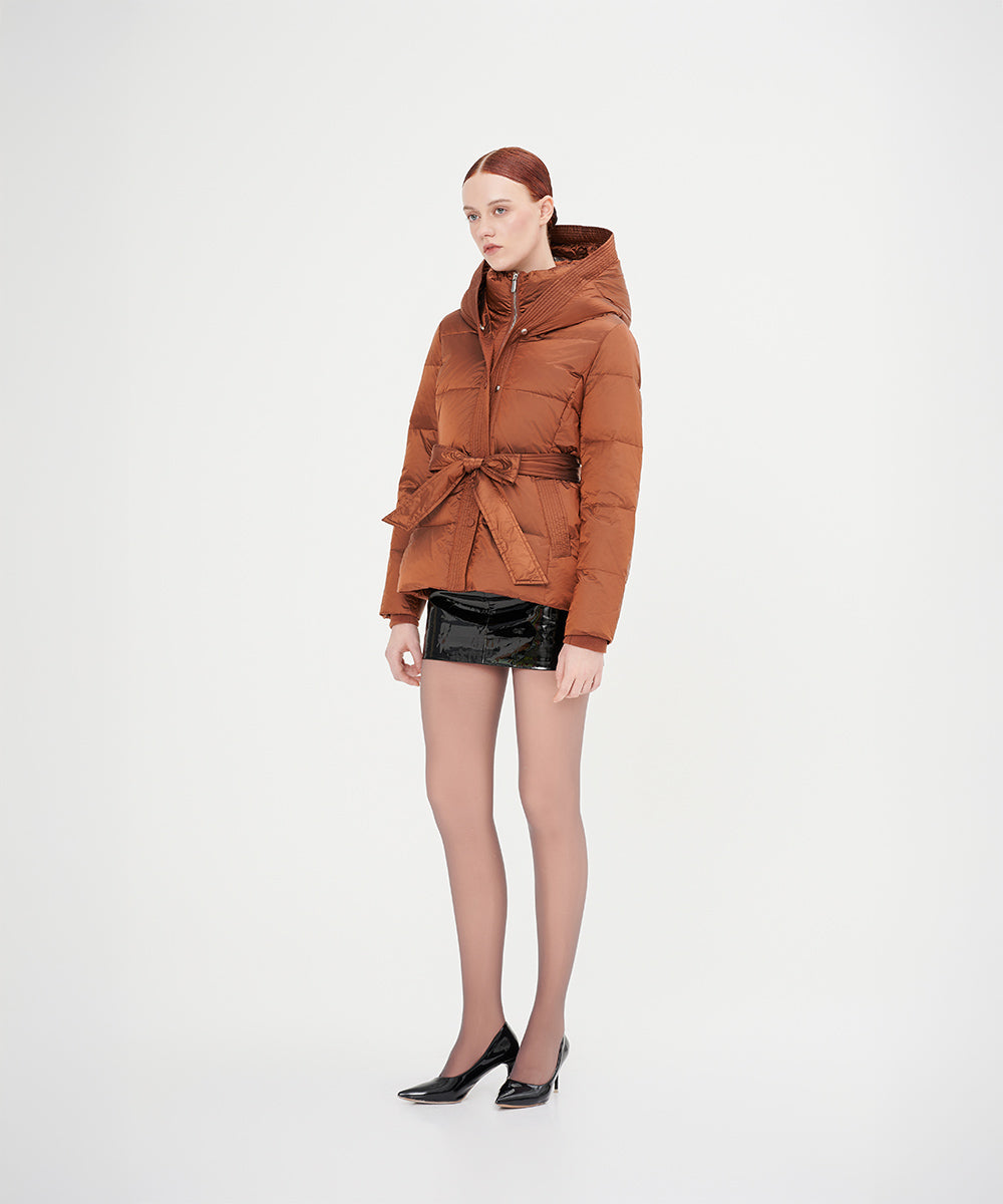 Classic And Chic Short Down Jacket - DJW 24009