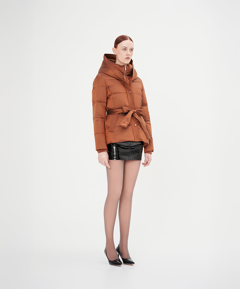 Classic And Chic Short Down Jacket - DJW 24009