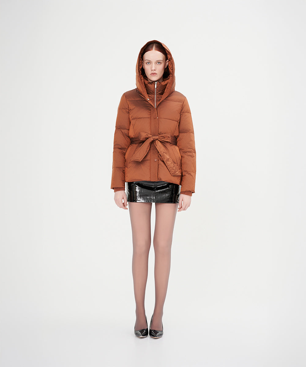 Classic And Chic Short Down Jacket - DJW 24009