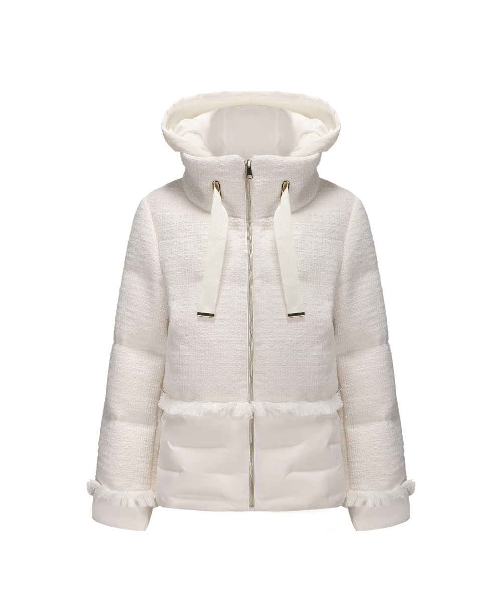 Classic Tweed Down Jacket - DJW 25017