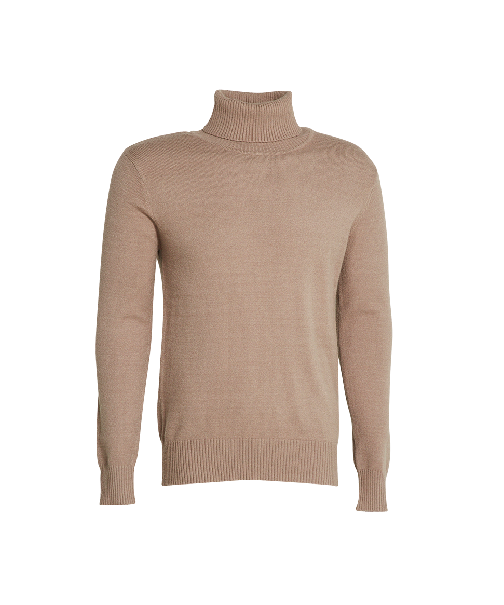 Men Basic Turtle Neck Knitted Sweater - KS 5102R