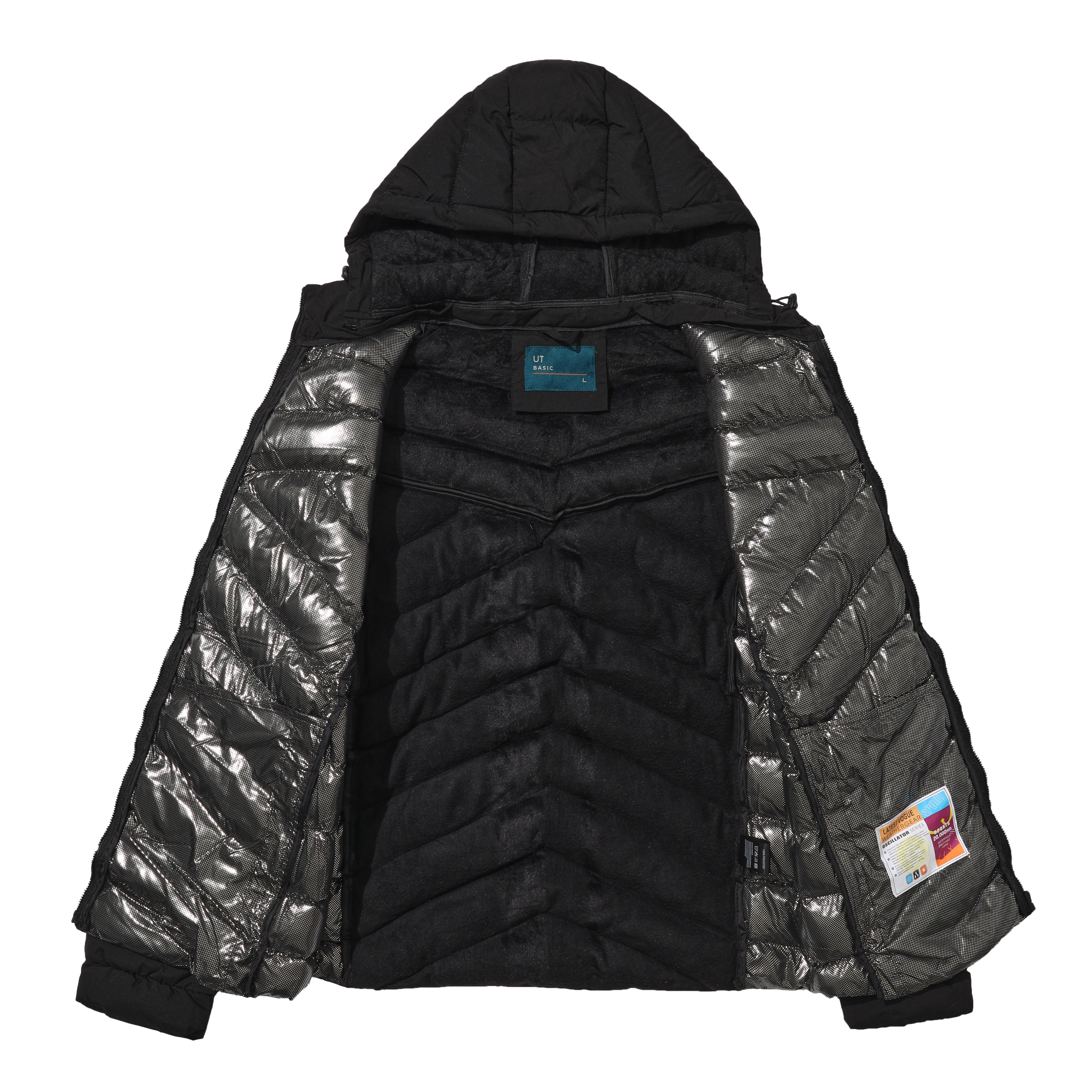 Basic Padded Jacket Men - Black