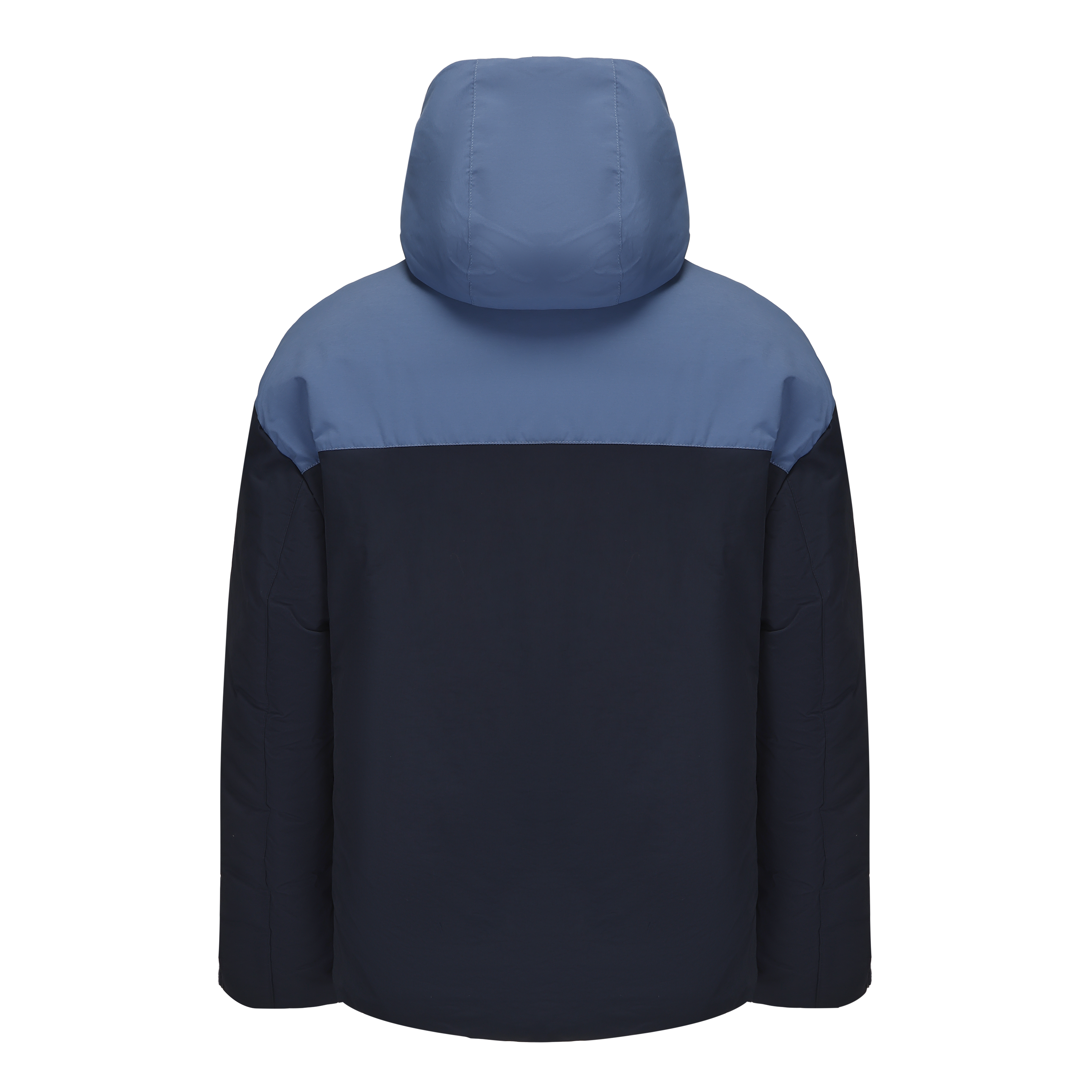 Men Contrast Color Padded Jacket