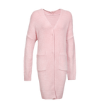 Oversized Knitted Cardigan With Pockets - Universal Traveller SG